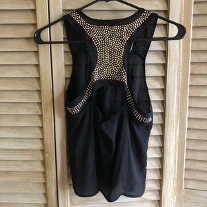 Charlotte Russe studded tank size S